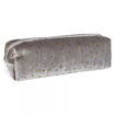 Picture of STARPAK PENCIL CASE PLUSH SILVER WITH CRYSTALS